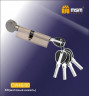 Цилиндровый механизм Msm CW90 SN 40*50 кл-верт (матовый никель) перфо