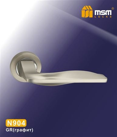 Ручки раздельные MSM N904 GR (Графит) на круглом основании