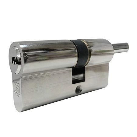 Механизм цилиндровый Гардиан GB 92 mm (41/51В) кл/верт (никель)