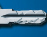 Цилиндр Evva ICS 92 мм 31x61 ключ-вертушка (никель)