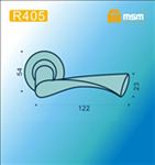Ручки раздельные MSM R405 SN  (Матовый никель) на круглом основании