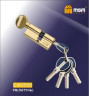Цилиндровый механизм Msm CW68 PB 37*31 кл-верт (латунь) перфо