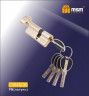 Цилиндровый механизм Msm CW70 PB 40*30 кл-верт (латунь) перфо
